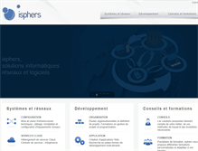 Tablet Screenshot of isphers.com